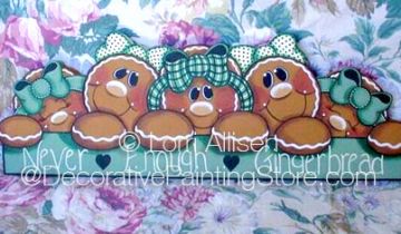 Gingerbread Girls Pattern by Lorri Allisen - PDF DOWNLOAD