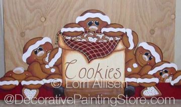 Gingerbread Cookies Pattern by Lorri Allisen - PDF DOWNLOAD
