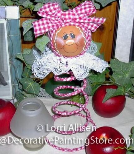 Gingerbread Nodder Pattern - Lorri Allisen - PDF DOWNLOAD
