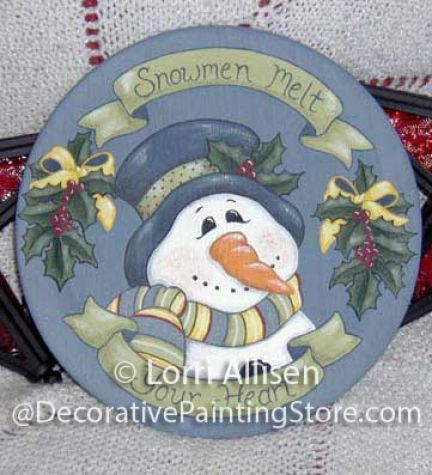 Snowmen Melt Your Heart Pattern - Lorri Allisen - PDF DOWNLOAD