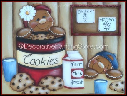 Snack Time Pattern by Lorri Allisen - PDF DOWNLOAD