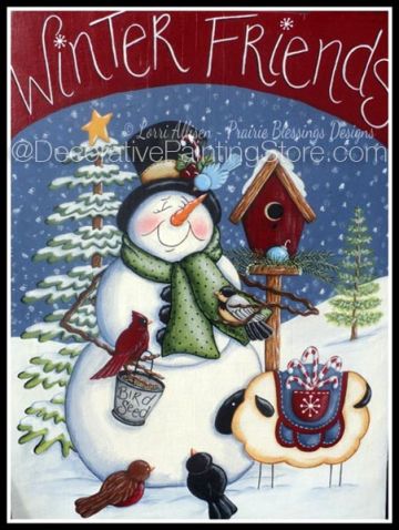 Winter Friends Pattern by Lorri Allisen - PDF DOWNLOAD
