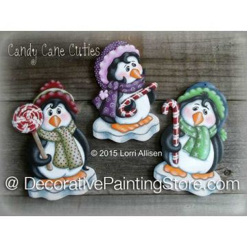 Candy Cane Cuties ePattern by Lorri Allisen - PDF DOWNLOAD