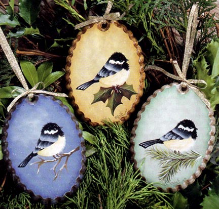 Chickadee Ornaments ePacket - Anita Morin - PDF Download