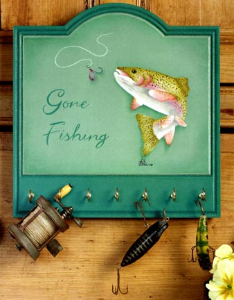 Gone Fishing Key Keeper ePacket