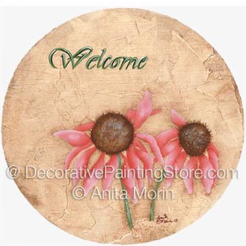 Simple Coneflowers ePattern - Anita Morin - PDF DOWNLOAD