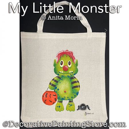 My Little Monster Painting Pattern PDF DOWNLOAD - Anita Morin