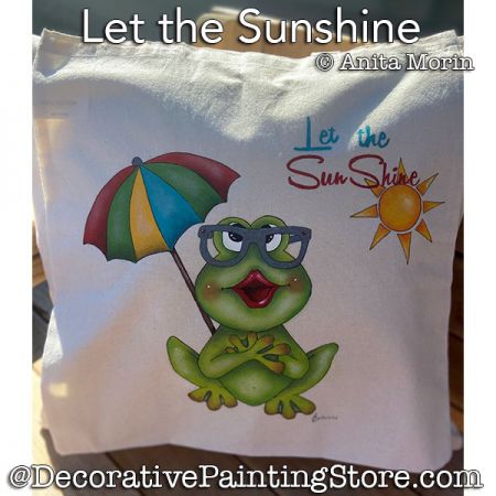 Let the SunShine Painting Pattern PDF DOWNLOAD - Anita Morin