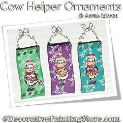 Cow Helper Ornaments Painting Pattern PDF DOWNLOAD - Anita Morin