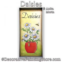 Daisies Painting Pattern PDF DOWNLOAD - Anita Morin