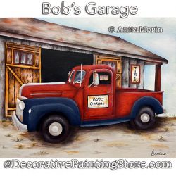 Bobs Garage Painting Pattern PDF DOWNLOAD - Anita Morin