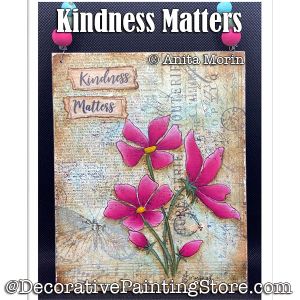 Kindness Matters Painting Pattern PDF DOWNLOAD - Anita Morin