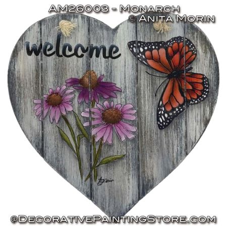 Monarch Painting Pattern - Anita Morin
