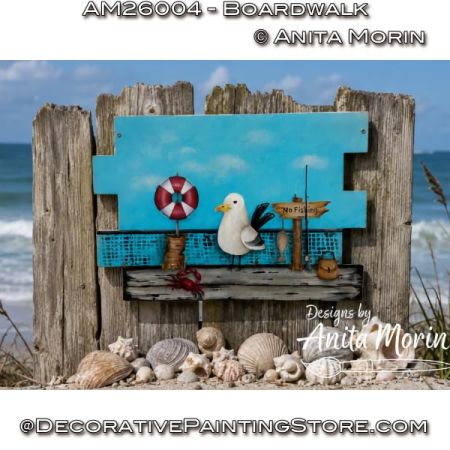 Boardwalk Painting Pattern - Anita Morin