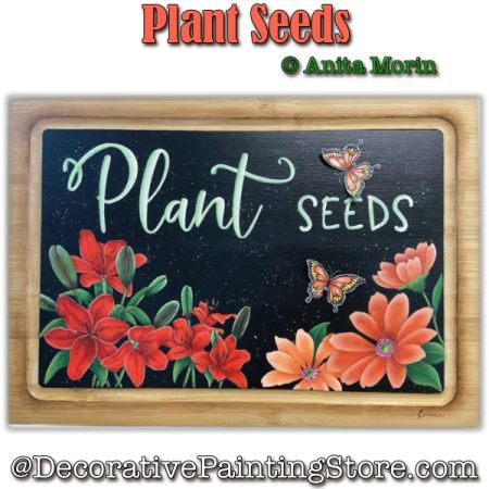 Plant Seeds Painting Pattern - Anita Morin