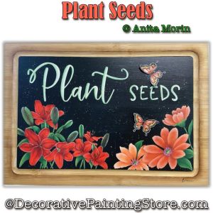 Plant Seeds Painting Pattern - Anita Morin