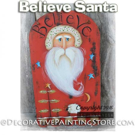 Believe Santa e-Pattern -Deb Antonick - PDF DOWNLOAD