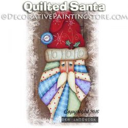 Quilted Santa e-Pattern -Deb Antonick - PDF DOWNLOAD