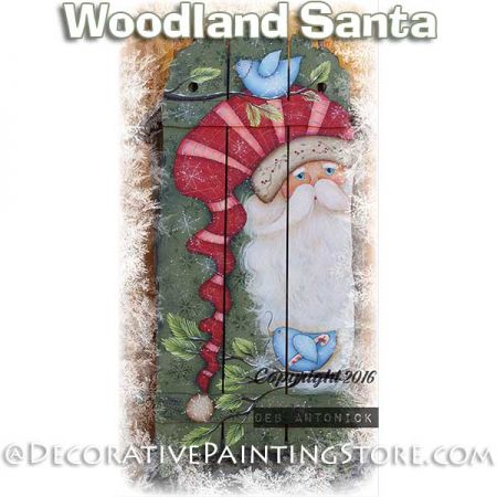 Woodland Santa e-Pattern -Deb Antonick - PDF DOWNLOAD
