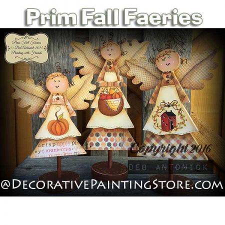 Prim Fall Faeries e-Pattern -Deb Antonick - PDF DOWNLOAD