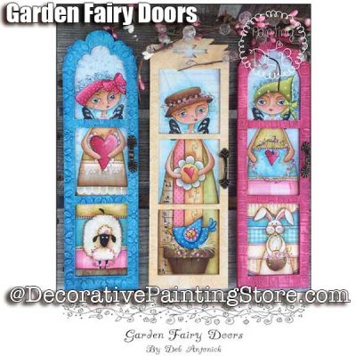 Garden Fairy Doors e-Pattern -Deb Antonick - PDF DOWNLOAD