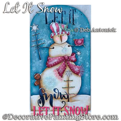 Let It Snow (Snowman) DOWNLOAD - Deb Antonick