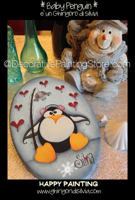 Baby Penguin Pattern - Silvia Andreoli - PDF DOWNLOAD