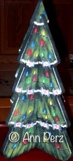 Modern Christmas Tree  By Ann Perz - PDF DOWNLOAD