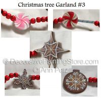 Christmas Tree Garland 3 Pattern by Ann Perz - PDF DOWNLOAD