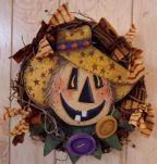 Happy Scarecrow Wreath e-Pattern DOWNLOAD