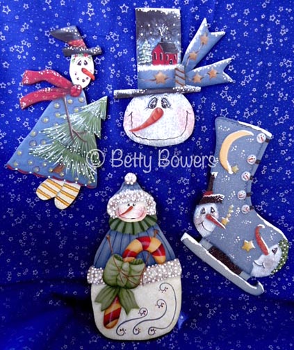 Winter Whimsy Ornaments e-Pattern DOWNLOAD