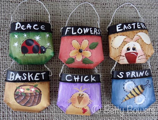 Six Mini Spring Pockets e-Pattern DOWNLOAD