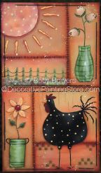 Festive Chicken Pattern - Betty Bowers - BY DOWNLOAD