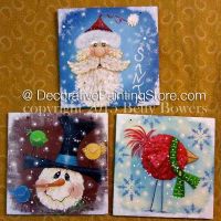 Three Winter Ornaments - Betty Bowers - PDF DOWNLOAD