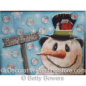 Snow Bubbles - Betty Bowers - PDF DOWNLOAD