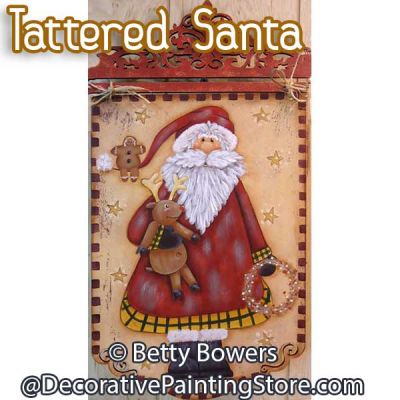 Tattered Santa - Betty Bowers - PDF DOWNLOAD
