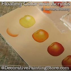 Floating Color with Acrylics Video Tutorial by Barbara Bunsey