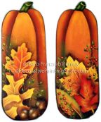 Fall Pumpkins & Leaves ePattern BY DOWNLOAD
