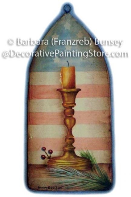 Colonial Candle ePattern BY DOWNLOAD