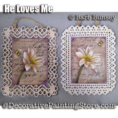 He Loves Me ePattern - Barbara Bunsey - PDF DOWNLOAD