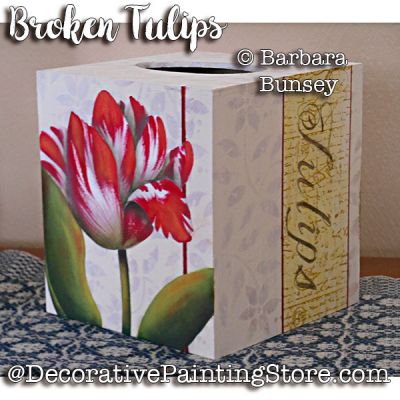 Broken Tulip ePattern - Barbara Bunsey - PDF DOWNLOAD
