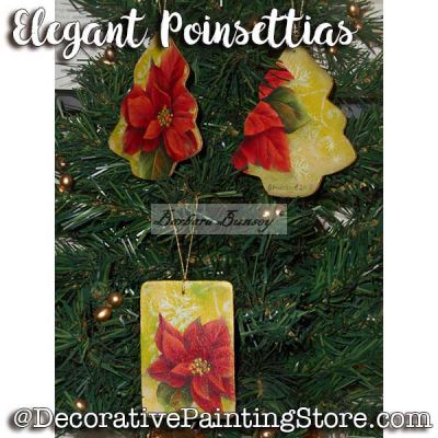 Elegant Poinsettias ePattern - Barbara Bunsey - PDF DOWNLOAD