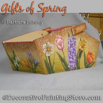 Gifts of Spring DOWNLOAD Painting Pattern - Barbara Bunsey