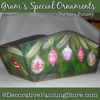 Grams Special Ornaments DOWNLOAD Painting Pattern - Barbara Bunsey