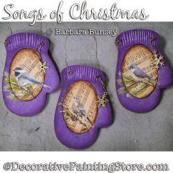 Songs of Christmas Painting Pattern PDF DOWNLOAD - Barbara Bunsey