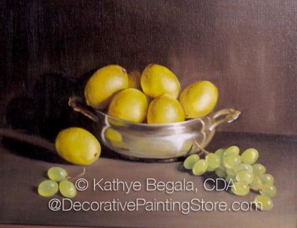 Silver Lemons Pattern - Kathye Begala CDA - PDF DOWNLOAD