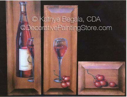 VIneyard Trio Pattern - Kathye Begala CDA - PDF DOWNLOAD