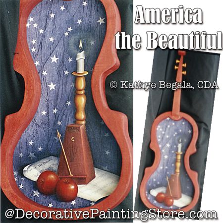 America the Beautiful Painting Pattern - Kathye Begala CDA