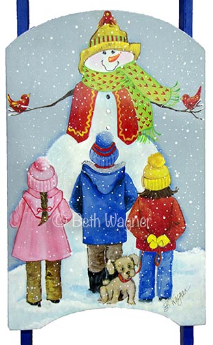 Snow Buddies Sled e-Pattern DOWNLOAD