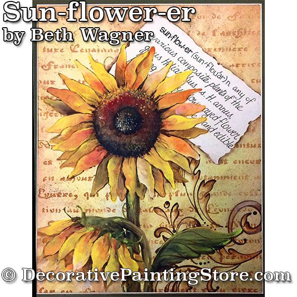 Sun-flow-er ePattern - Beth Wagner - PDF DOWNLOAD